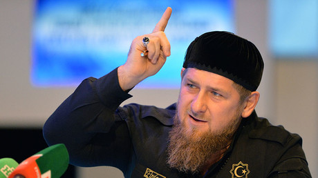 Ramzan Kadyrov, the head of the Chechen Republic. © Said Tzarnaev